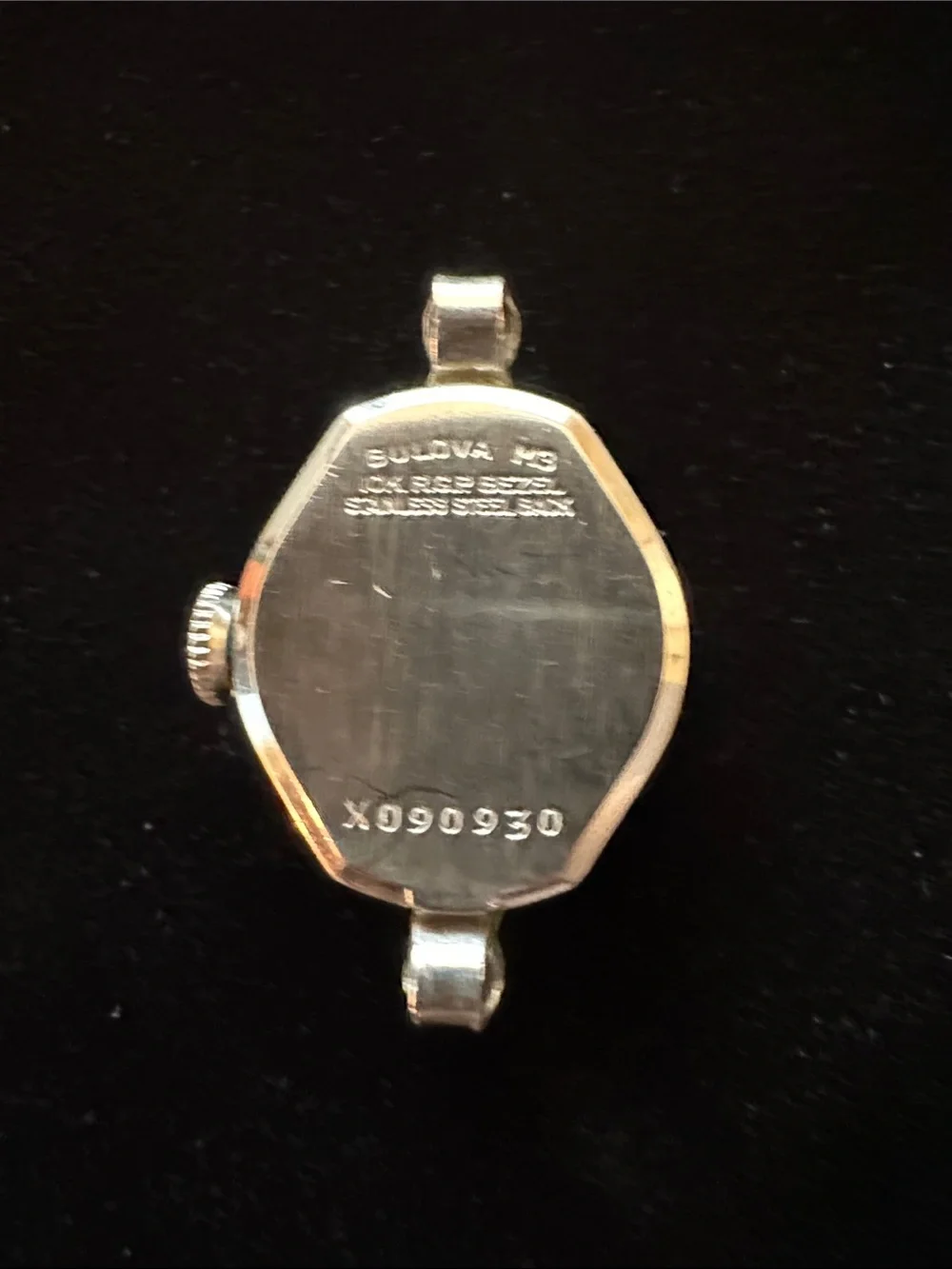 Vintage 1963 Bulova 17 Jewels 10K RGP Mechanical Ladies Cocktail Watch Head